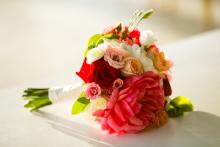 Aruba wedding bouquet