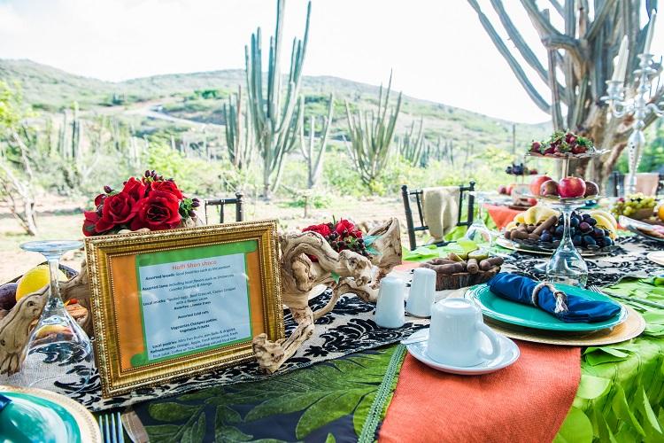 Aruba Wedding Venues | Breakfast in Arikok National Park | Aruba Beach Brides