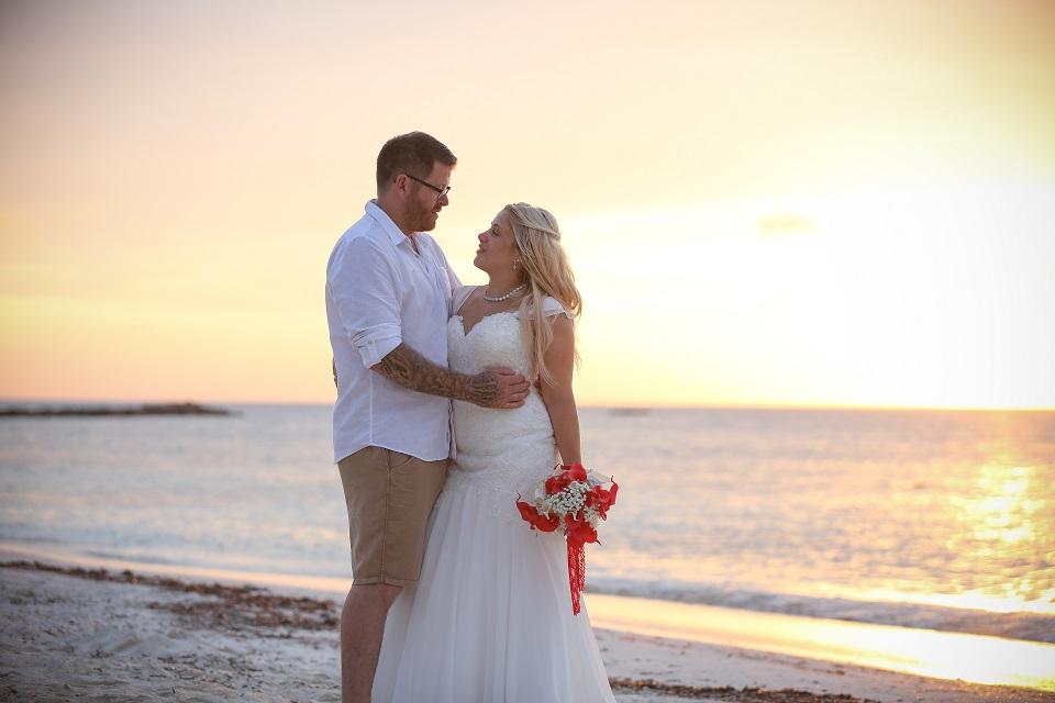 Aruba Destination Wedding | Beach Brides | And they called it puppy love... real wedding story