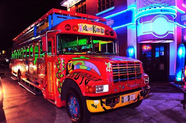 Aruba Weddings | Aruba Kukoo Kunuku Party Bus | Aruba Beach Brides