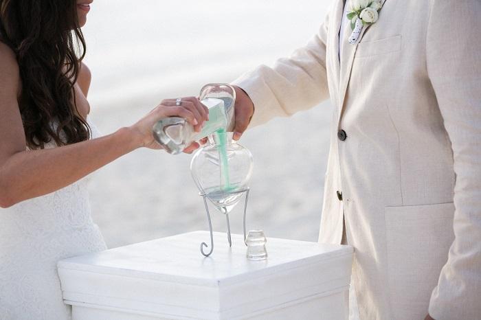 Aruba Beach Wedding | Sand Ceremony Unity Candle | Beach Brides