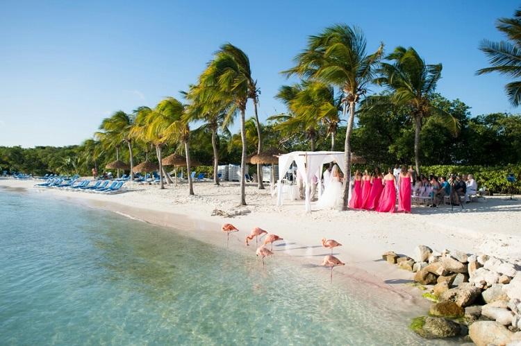 Aruba Weddings | Aruba Destination Wedding | Renaissance Island | Aruba Beach Brides  