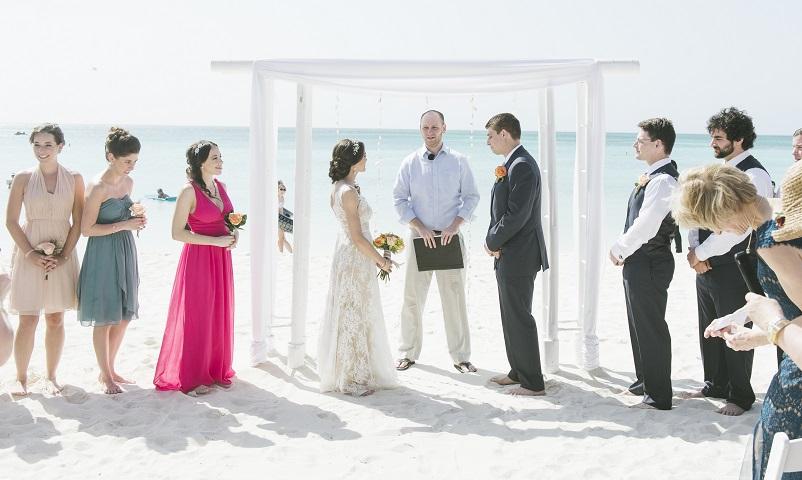 Aruba Destination Wedding | Aruba Beach Wedding | Sasha And Sabrina love story 