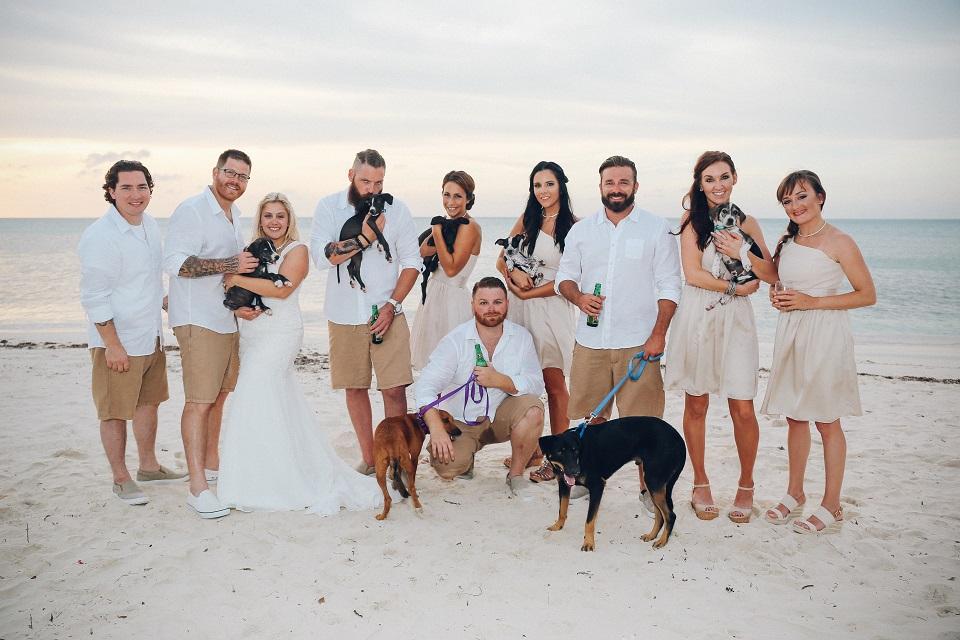 Aruba Beach Wedding | And they called it puppy love... real wedding story | Beach Brides