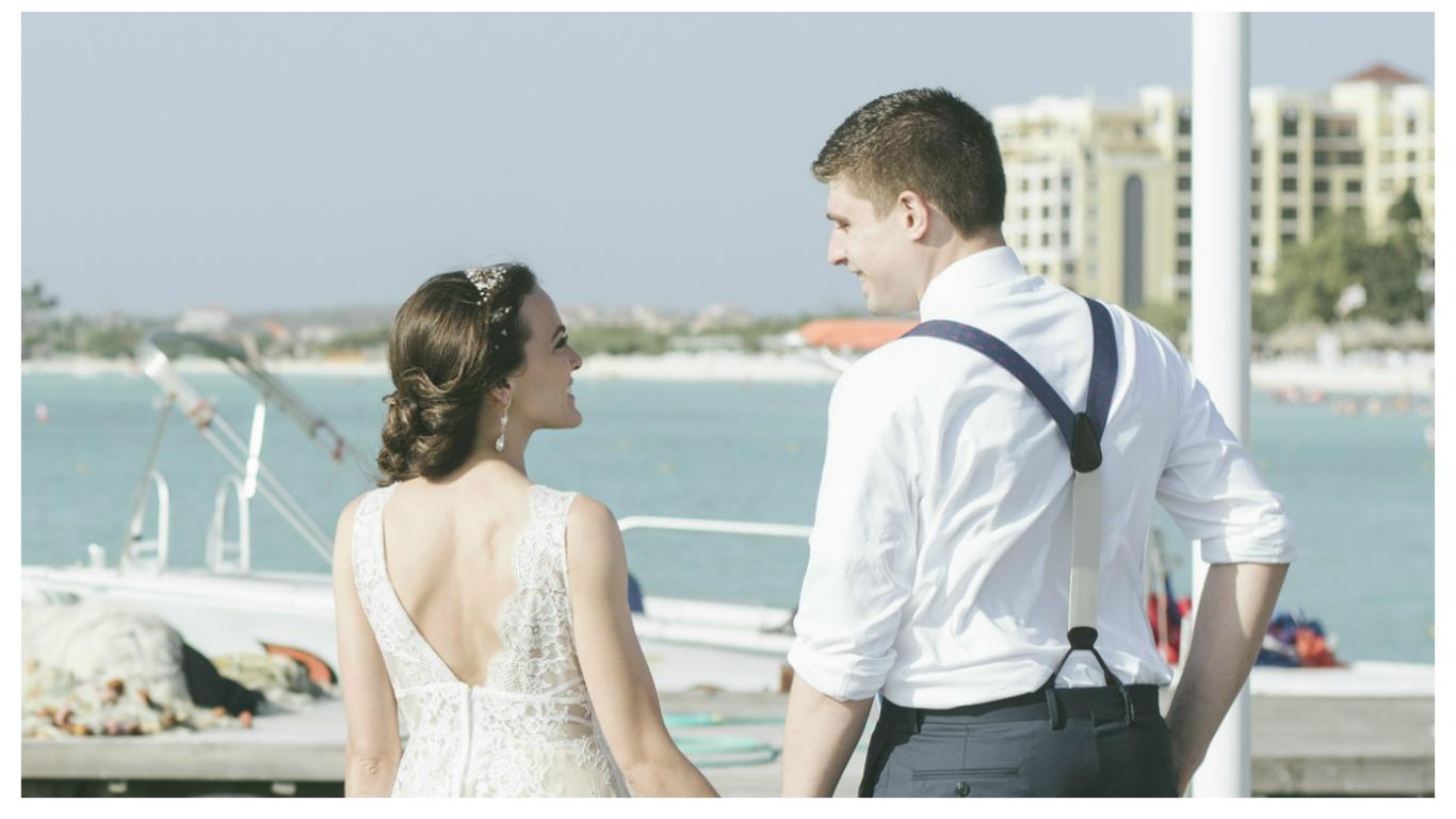 Aruba Destination Wedding| Aruba Beach Wedding | Sabrina and Sasha Aruba Wedding Story